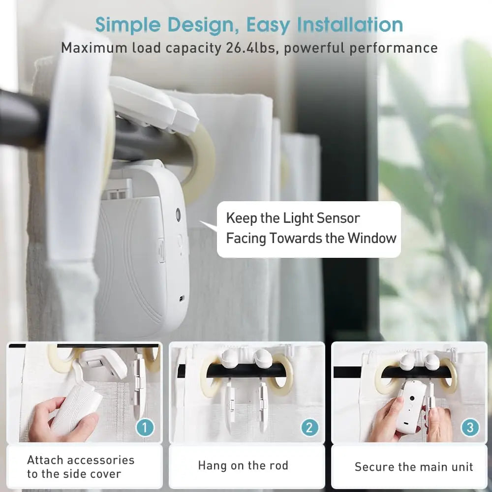 Smart curtain opener | TODAY SALE 25% and FREE SHIP