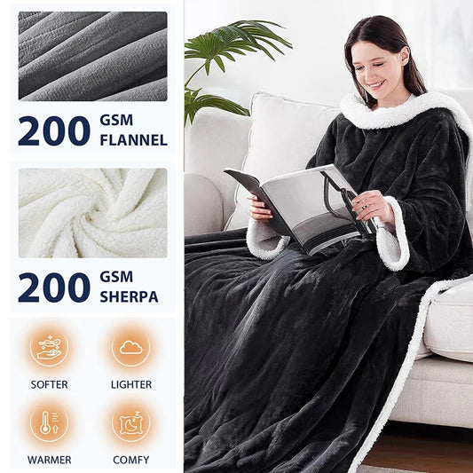 Wearable heating bathrobe | TODAY SALE 25% and FREE SHIP