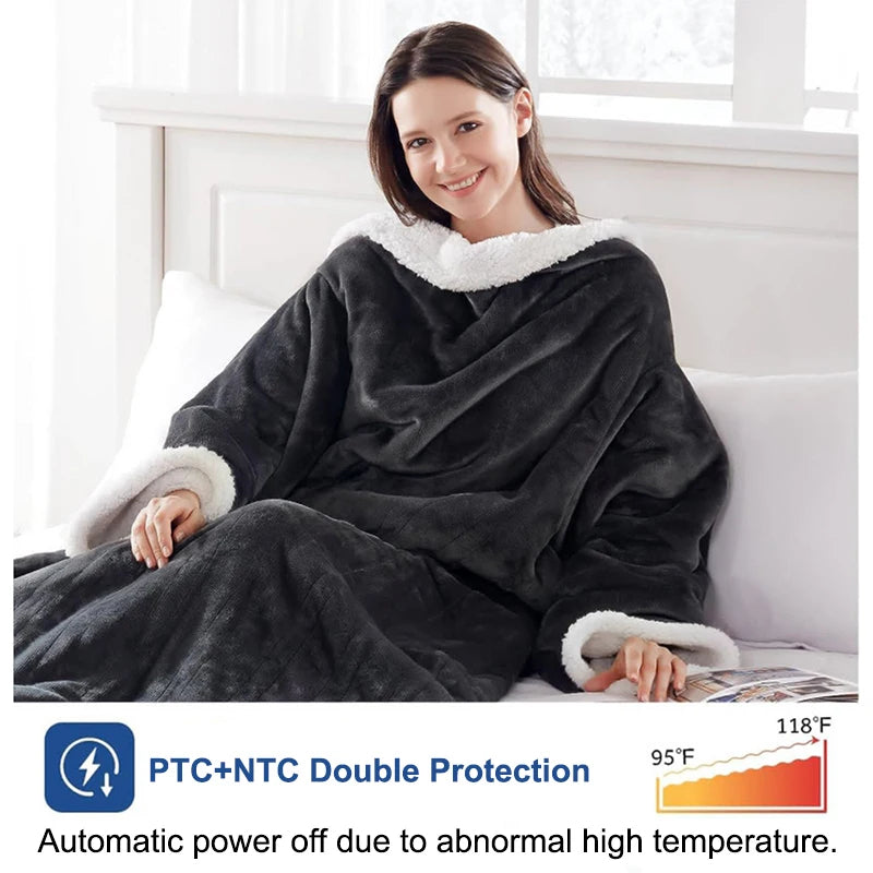Wearable heating bathrobe | TODAY SALE 25% and FREE SHIP